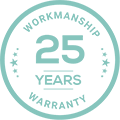 25 Year Warranty | Icon