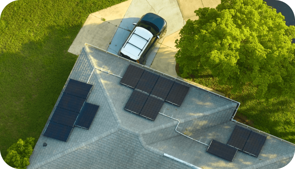 Solar Panels on Roof Riverside