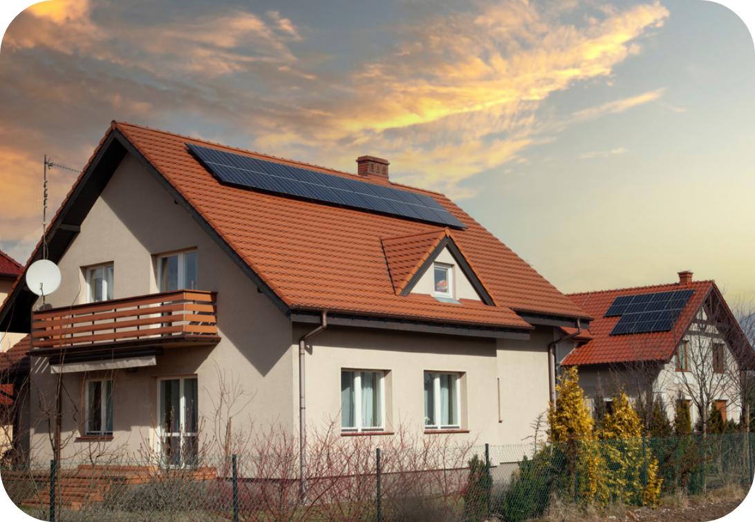 Solar Power Inverters on Rooftops
